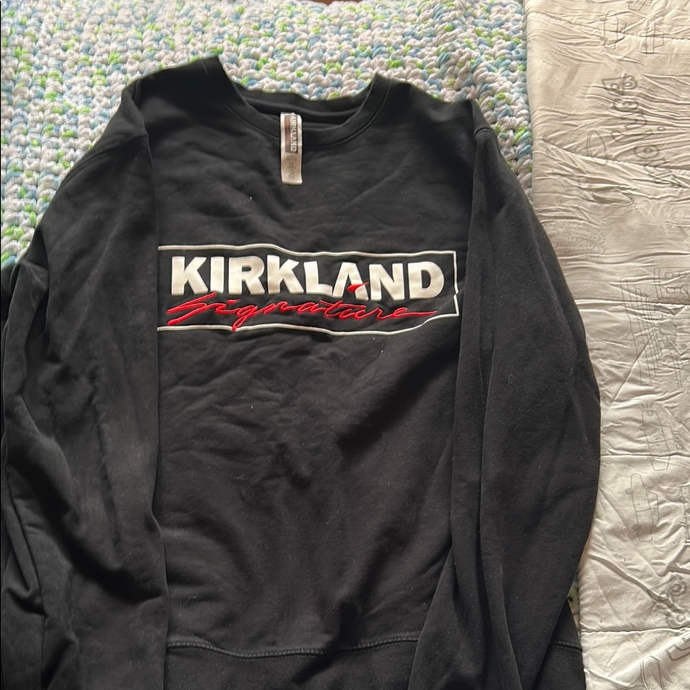 Kirkland Signature Black Sweatshirt
